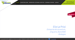 Desktop Screenshot of elielepriol.fr